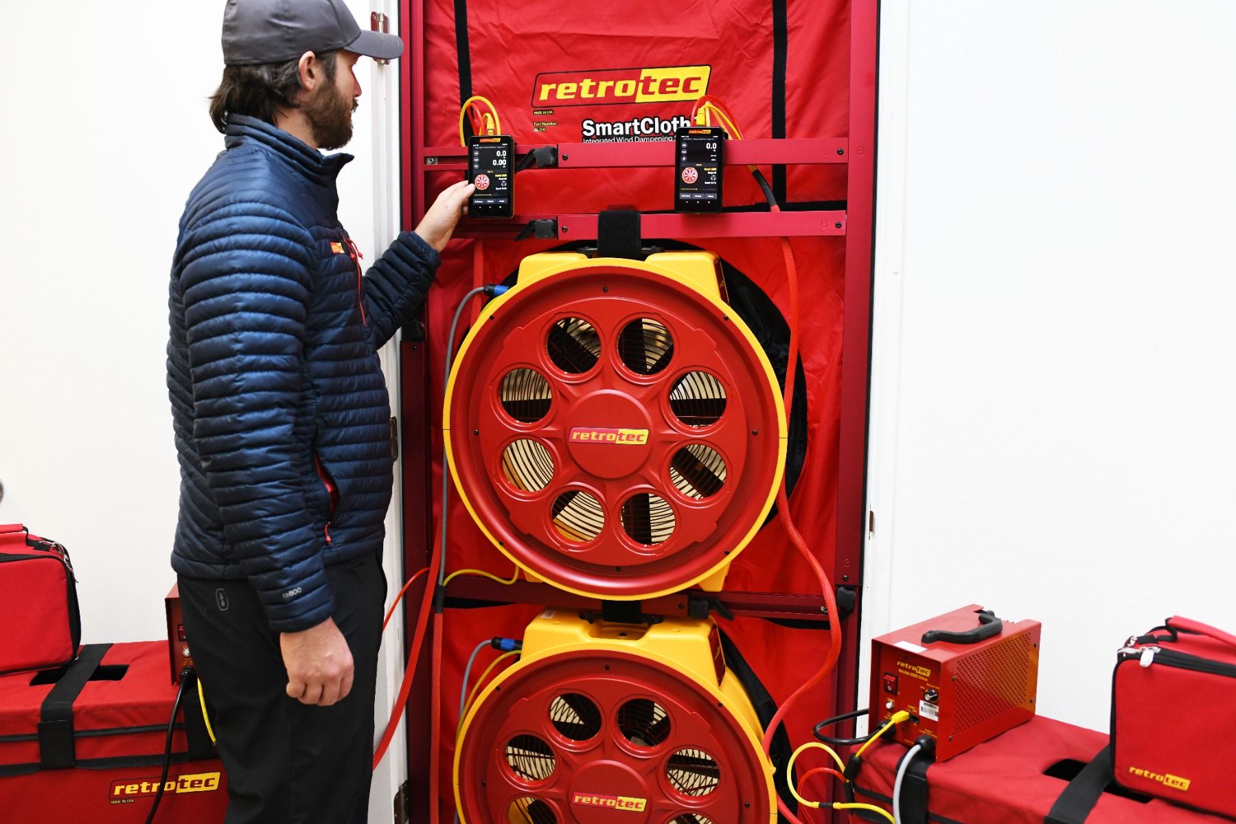 Retrotec 6210 - Dual Blower Door System - Image 3